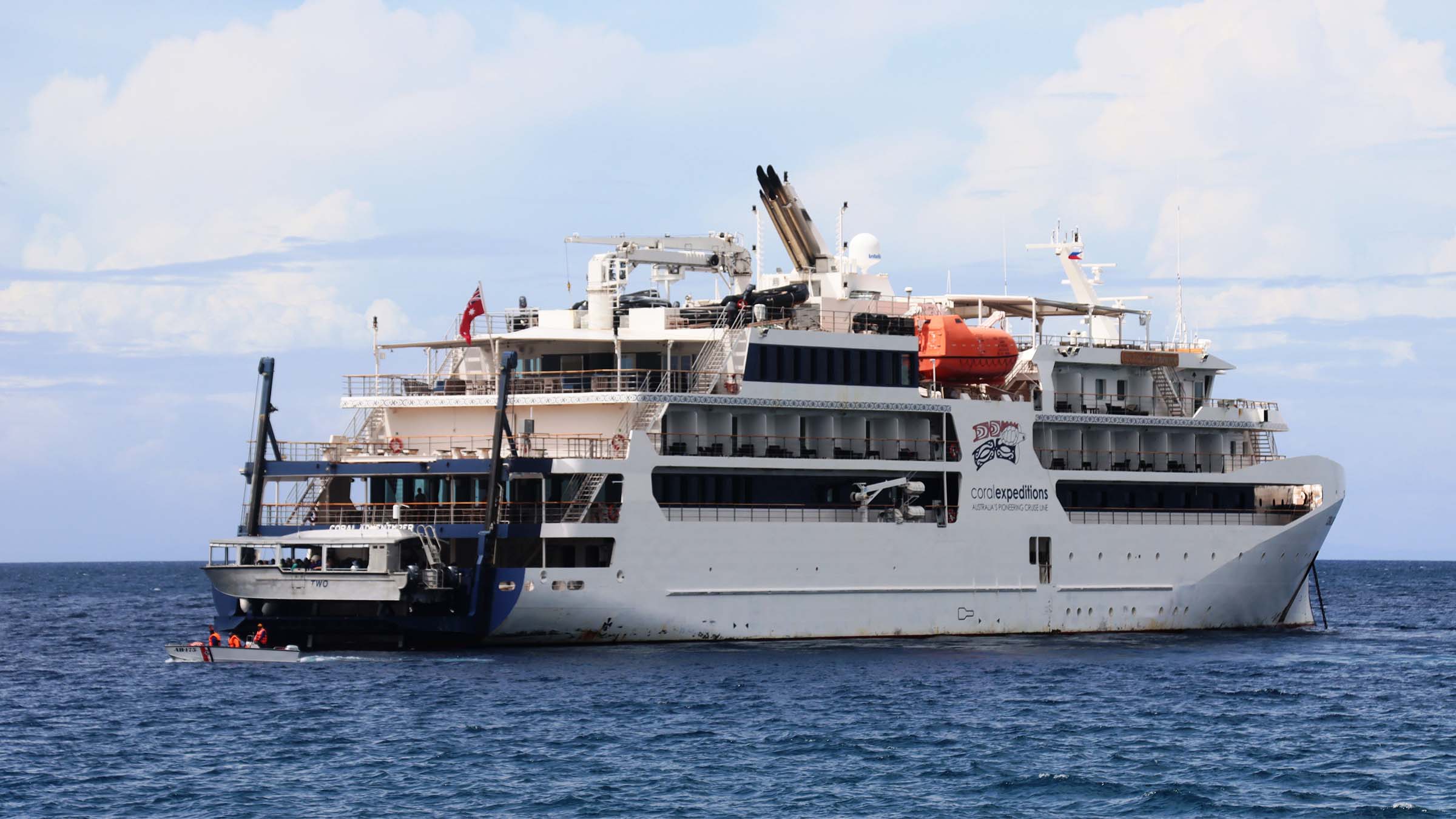 Australian cruise ship docks in Marinduque, boosting local tourism