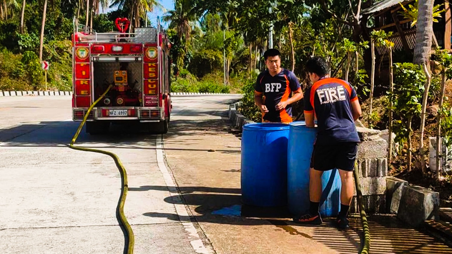 BFP, Buenavista LGU join forces in preparation for Fire Prevention Month