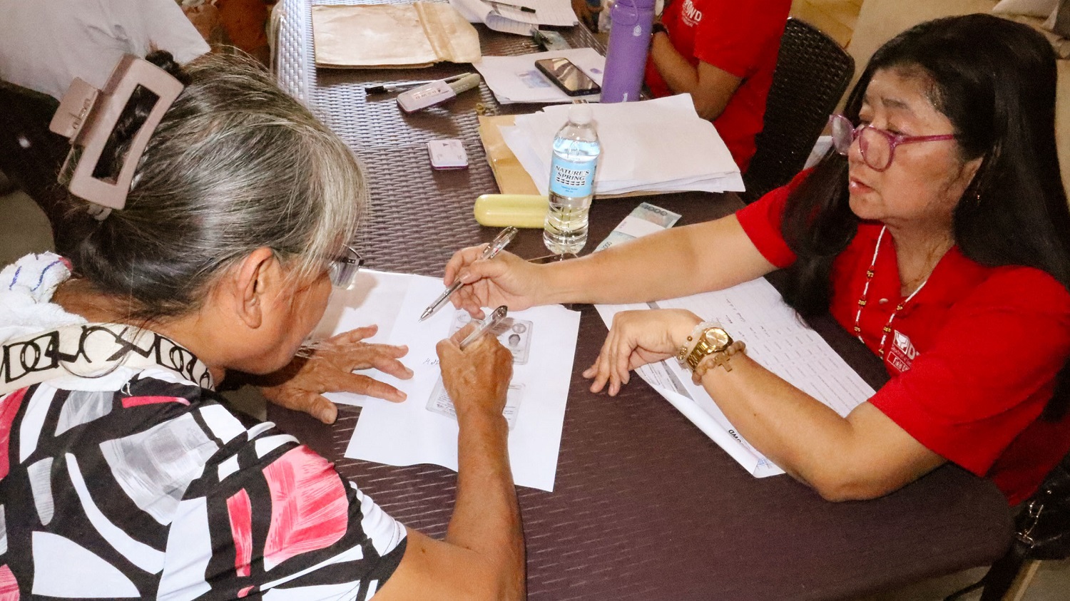 DSWD conducts social pension payout for senior citizens in Buenavista